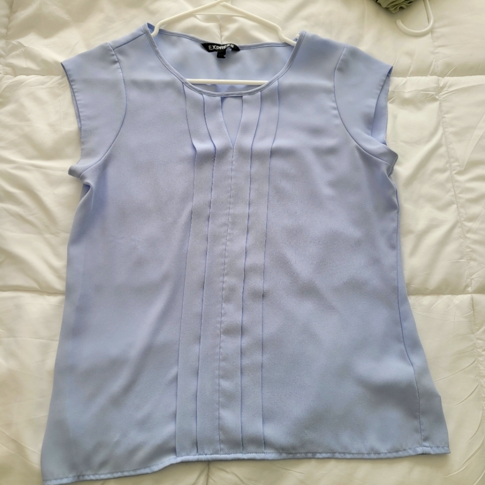 Express short sleeve blouse